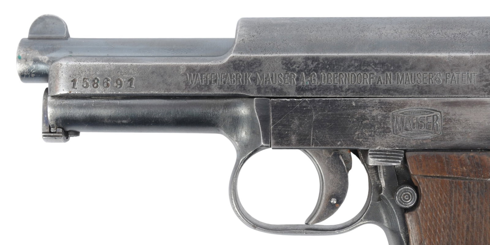 German Mauser Model 1914/34 7.65mm Semi Auto Pistol FFL 158691 (B3W1) - 5