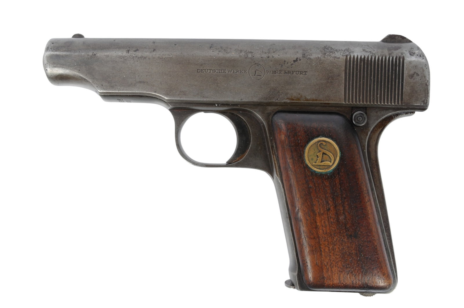 German Deutsche Werke Ortgies 7.65mm Semi Auto Pistol FFL 221736 (B3W1) - 4