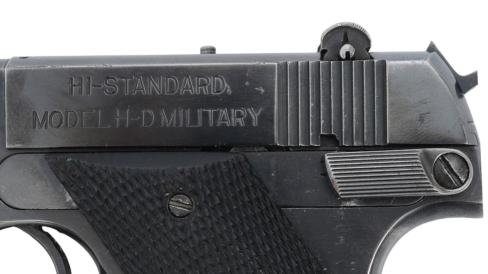 Hi-Standard Model H-D Military .22LR Semi-auto Pistol FFL Required: 213029 (B3W1) - 2