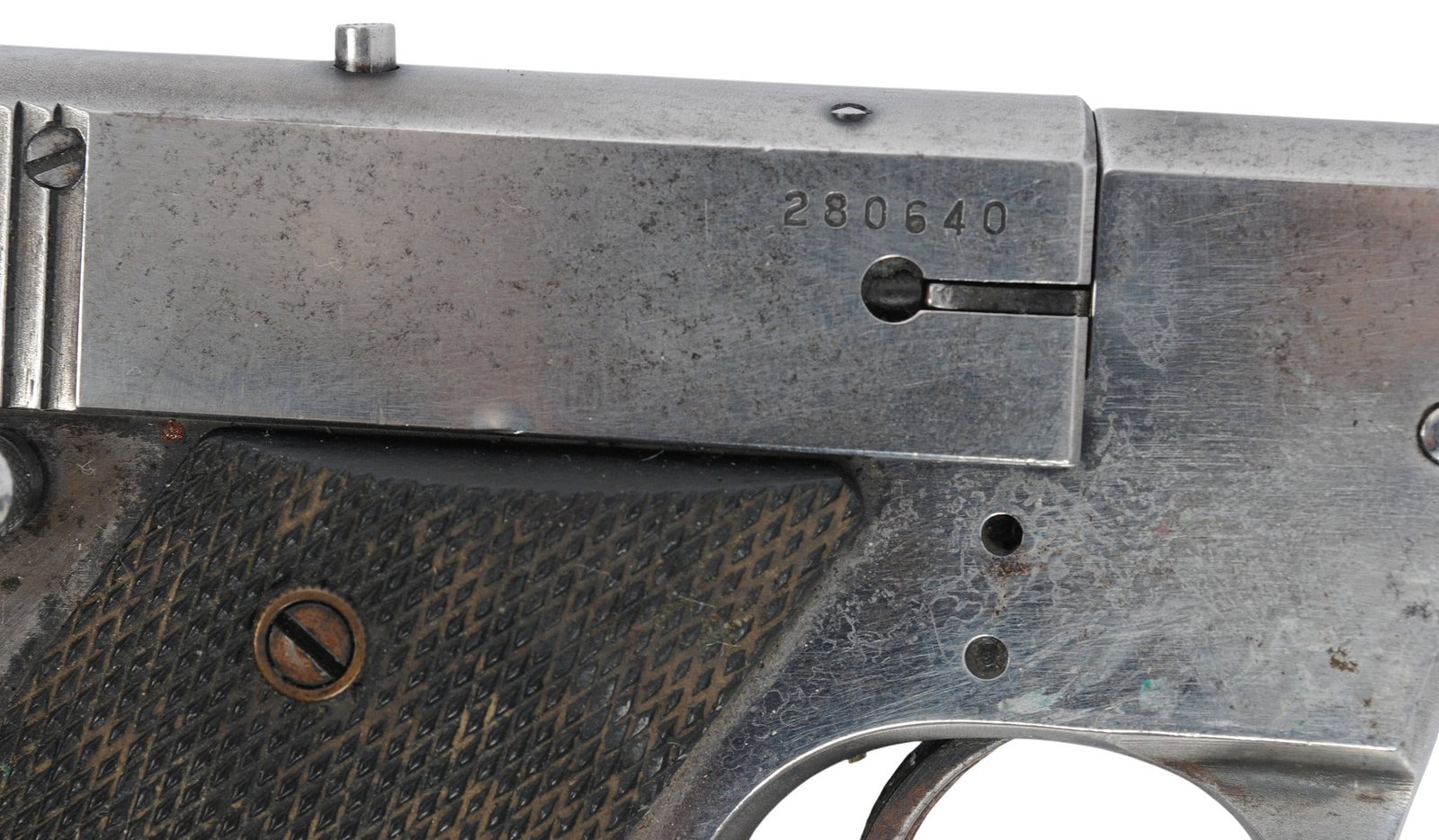 High Standard Model HB .22LR Semi-auto Pistol FFL Required: 280640 (B3W1) - 2