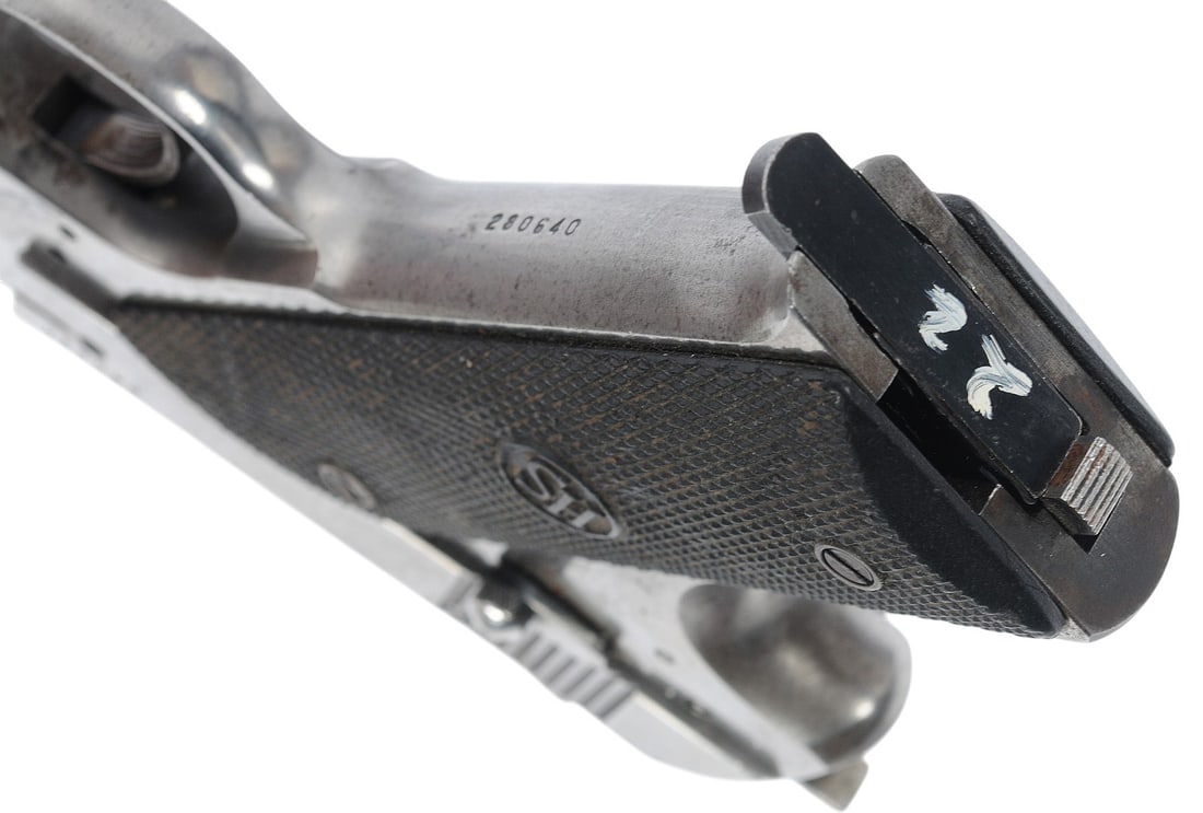 High Standard Model HB .22LR Semi-auto Pistol FFL Required: 280640 (B3W1) - 4