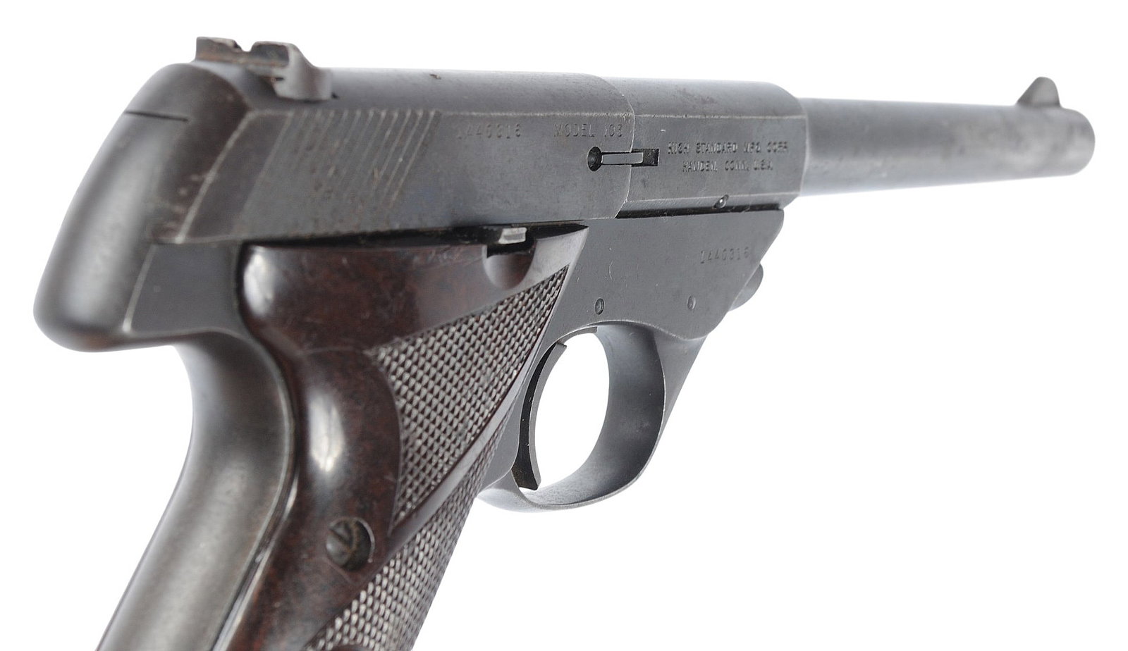 Hi-Standard Sport King .22LR Semi-auto Pistol FFL Required: 1440316 (B3W1) - 7