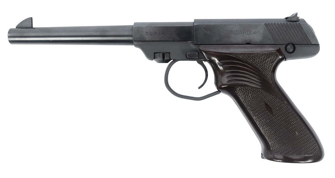 Hi-Standard M-101 Dura-Matic .22LR Semi-auto Pistol FFL Required: 2081028 (B3W1) - 4