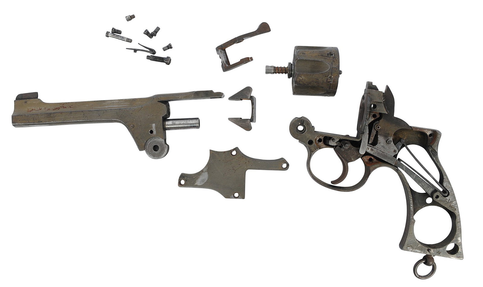 British Enfield NO.2 38 Cal. Receiver and Revolver Parts Kit FFL 7878 (B3W1) - 2