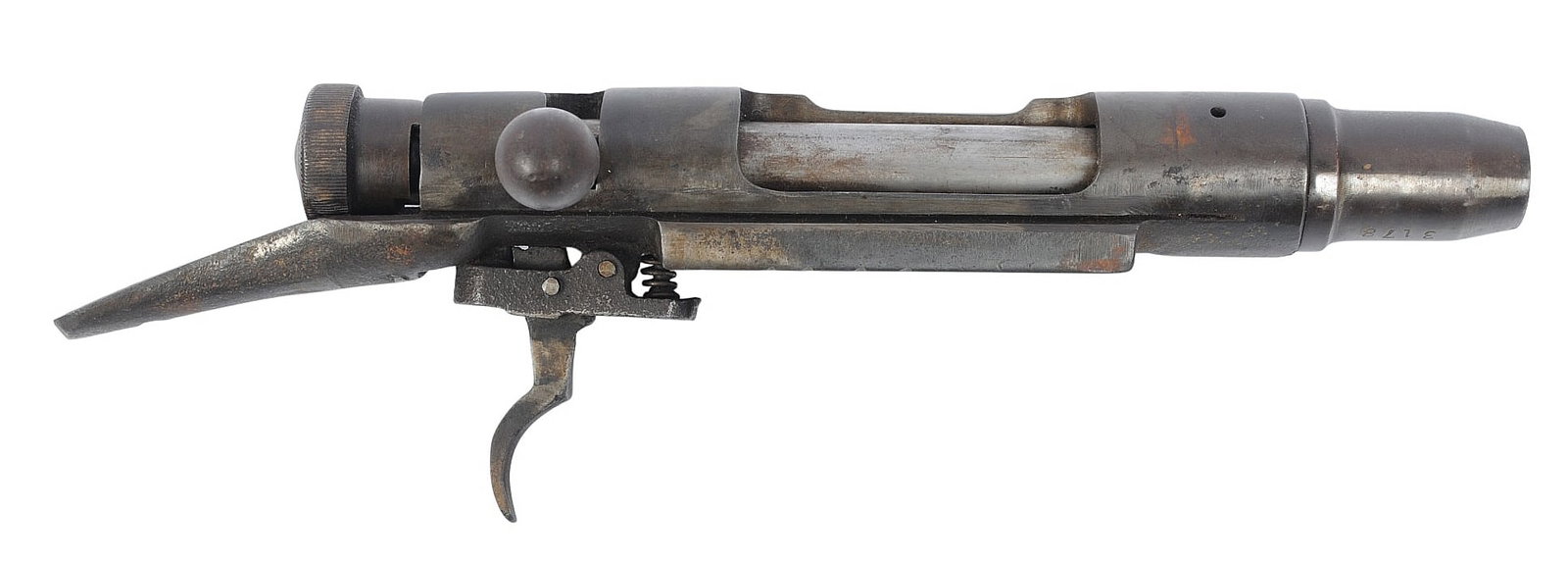 Imperial Japanese WWII Type 38 Arisaka 6.5 Jap Receiver FFL 3178 (KDC): An Imperial Japanese WWII Type 38 Arisaka 6.5 Jap Receiver in good condition.