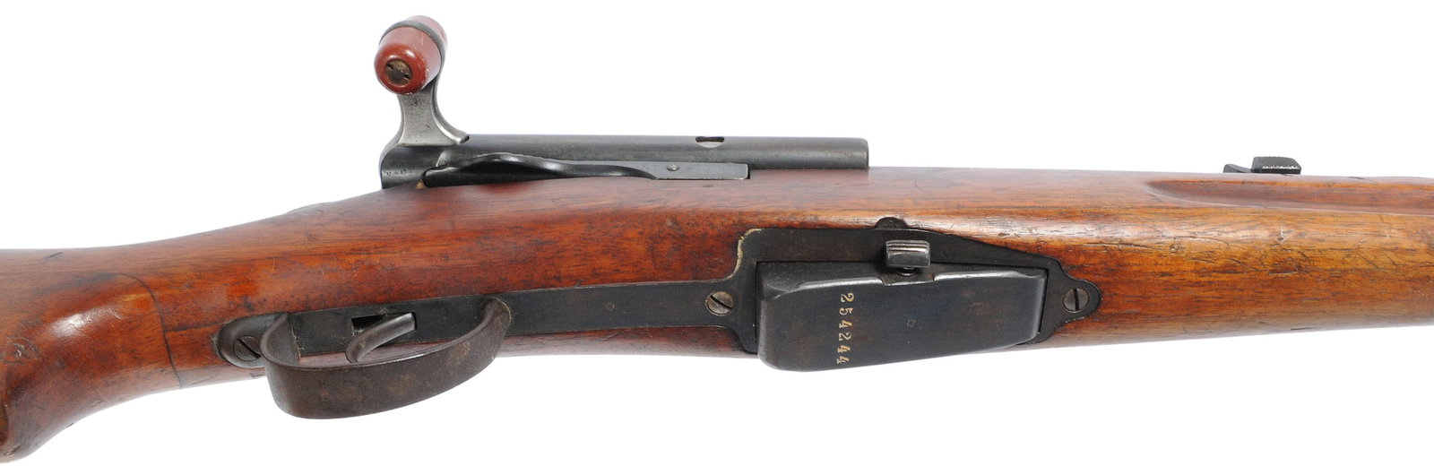 Swiss IG 1896/11 7.5x55mm Swiss Straight Pull Bolt Action Rifle FFL Required: 254244P (A1) - 3