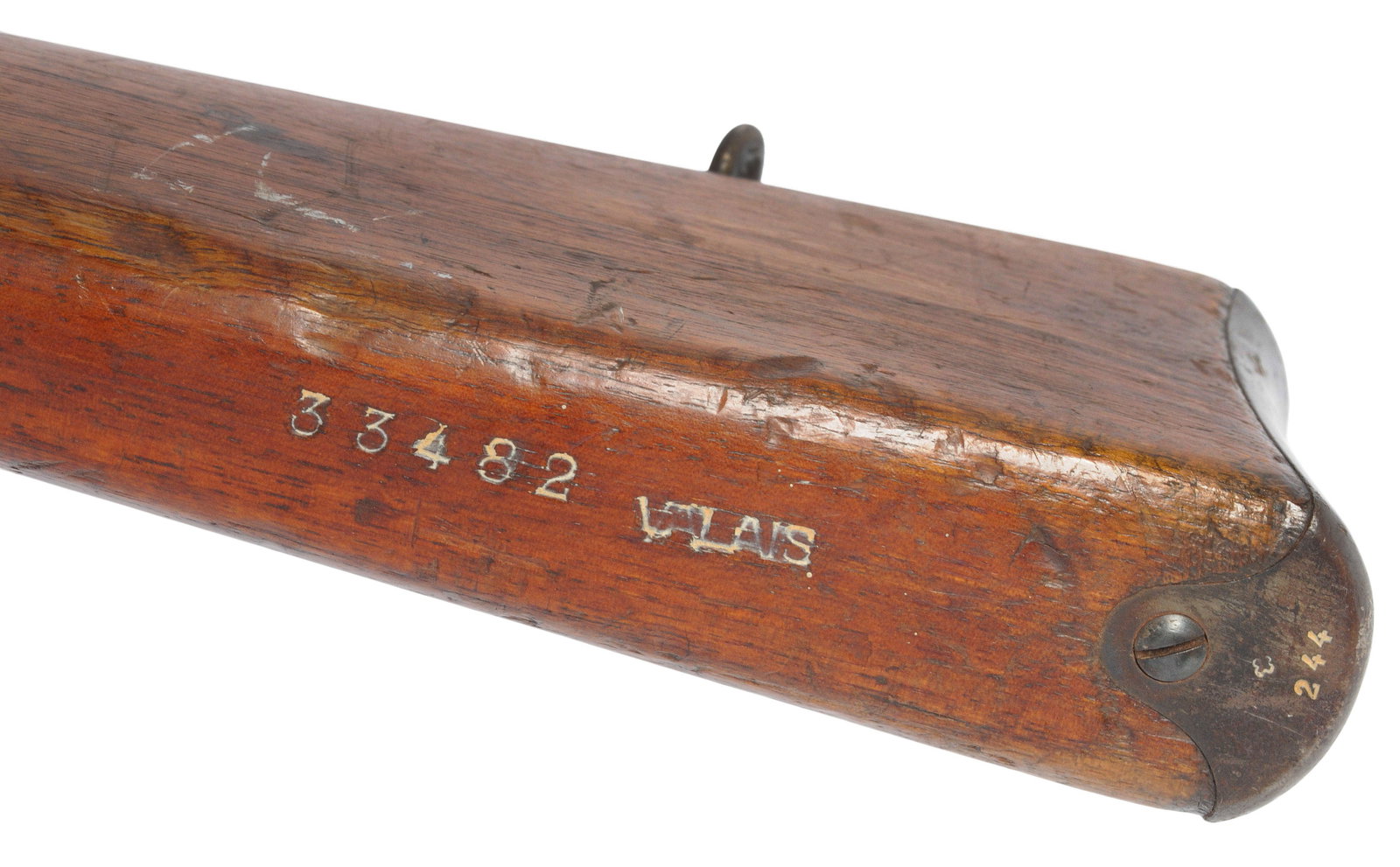 Swiss IG 1896/11 7.5x55mm Swiss Straight Pull Bolt Action Rifle FFL Required: 254244P (A1) - 5