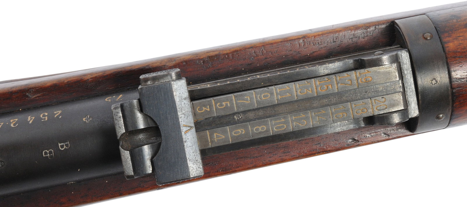 Swiss IG 1896/11 7.5x55mm Swiss Straight Pull Bolt Action Rifle FFL Required: 254244P (A1) - 7