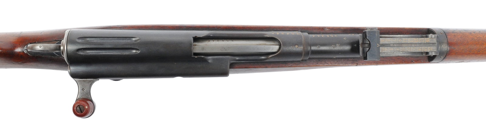Swiss IG 1896/11 7.5x55mm Swiss Straight Pull Bolt Action Rifle FFL Required: 254244P (A1) - 8