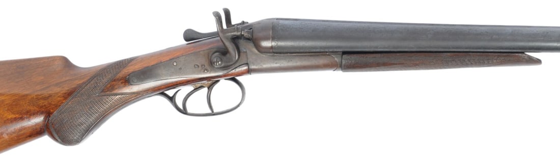 Early Belgian Hammer 12 Ga. Double-Barrel Shotgun - FFL # 15882 (A1) - 2