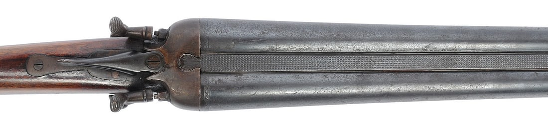Early Belgian Hammer 12 Ga. Double-Barrel Shotgun - FFL # 15882 (A1) - 4