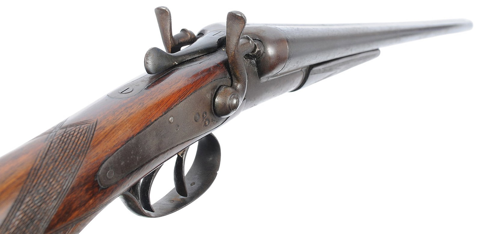 Early Belgian Hammer 12 Ga. Double-Barrel Shotgun - FFL # 15882 (A1) - 5