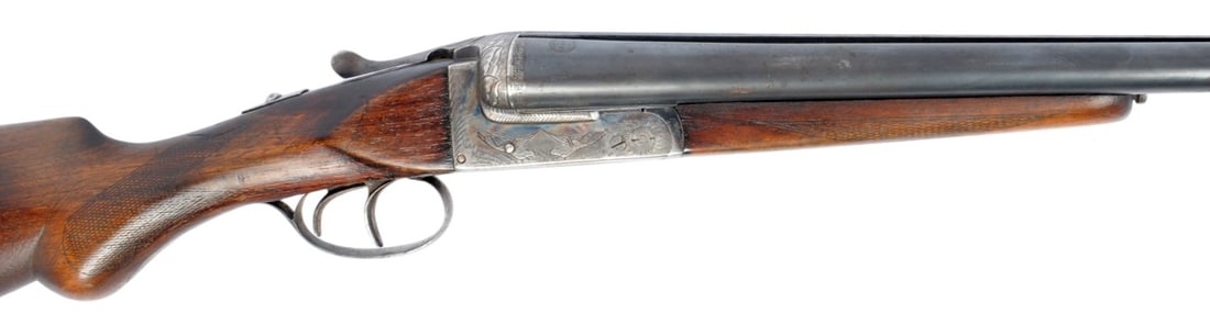 Spanish Martin Eibar 12 Ga. Boxlock Double-Barrel Shotgun - (A1) - 2