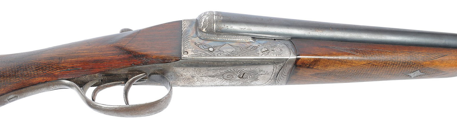 Spanish Martin Eibar 12 Ga. Boxlock Double-Barrel Shotgun - (A1) - 3