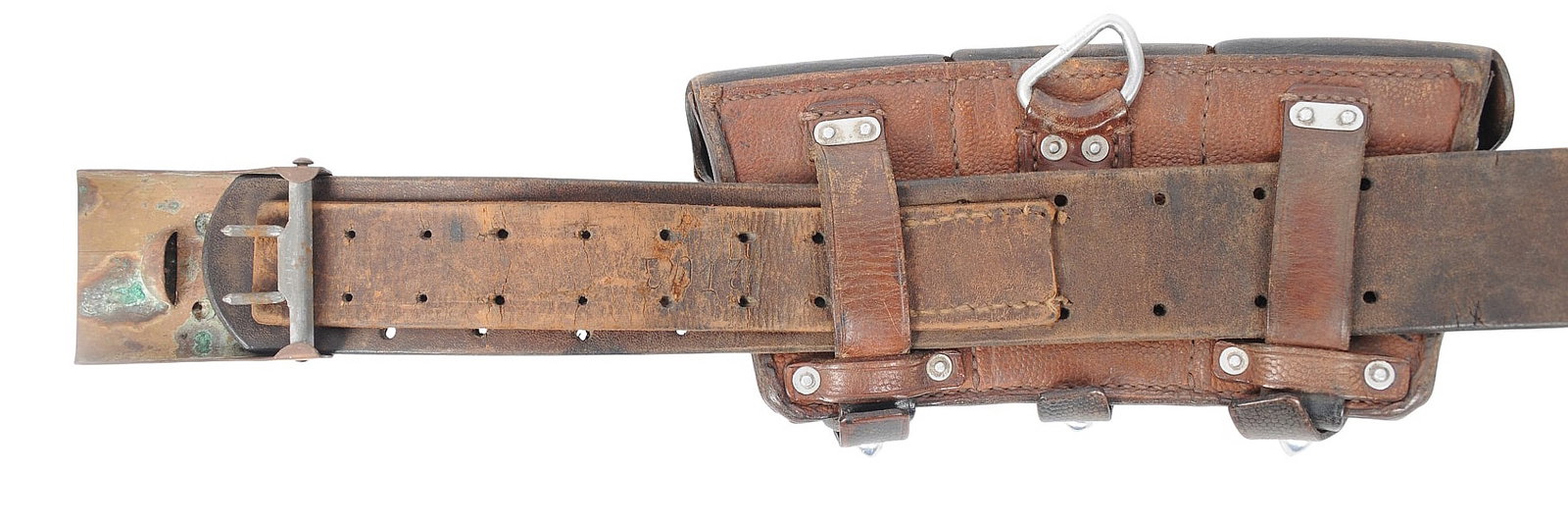 Early *German World War II Mauser SA Belt Rig With Buckle (CWA) - 11