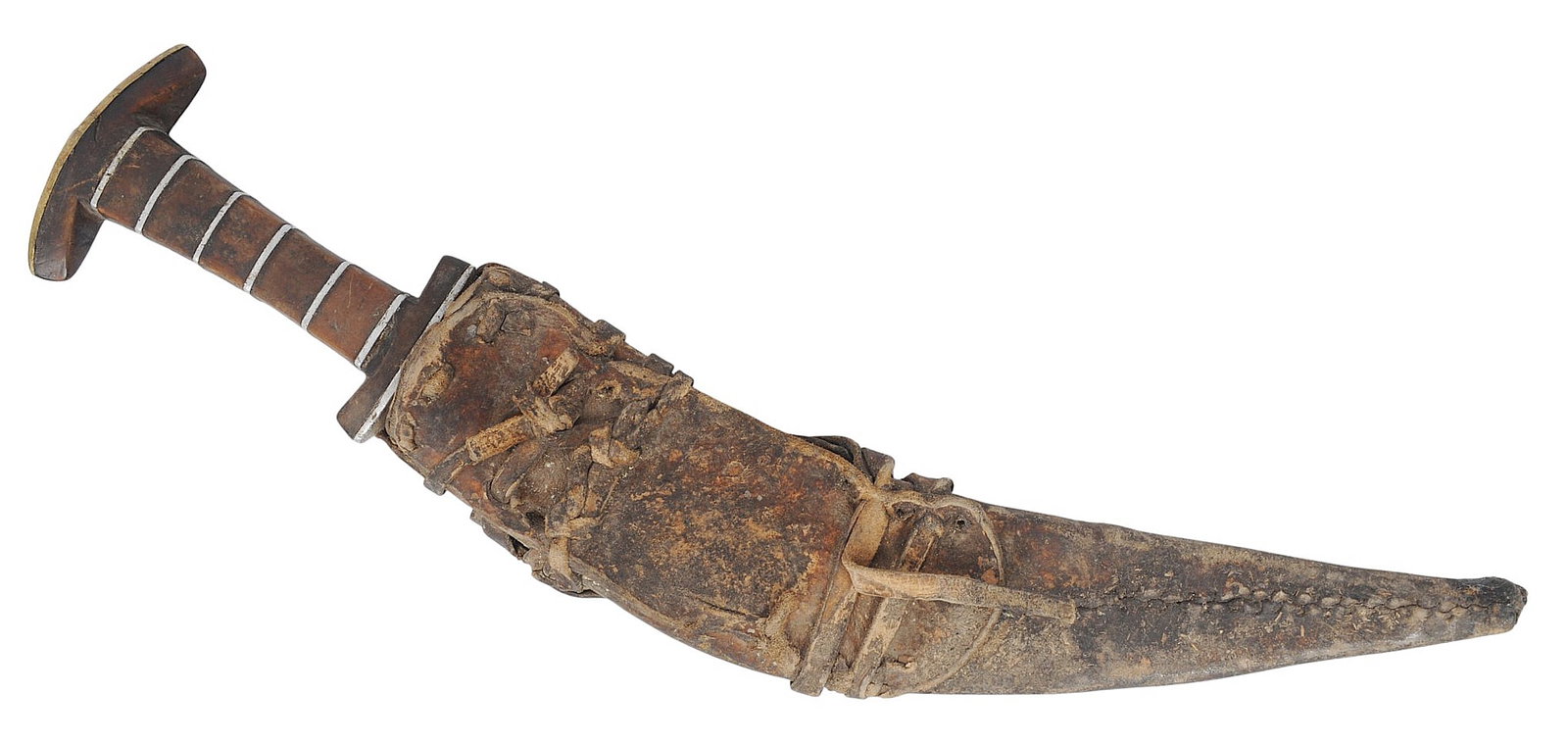 Ethiopian Afar Tribal Dagger & Sheath (HKR) - 5