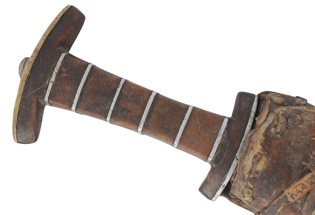 Ethiopian Afar Tribal Dagger & Sheath (HKR) - 6