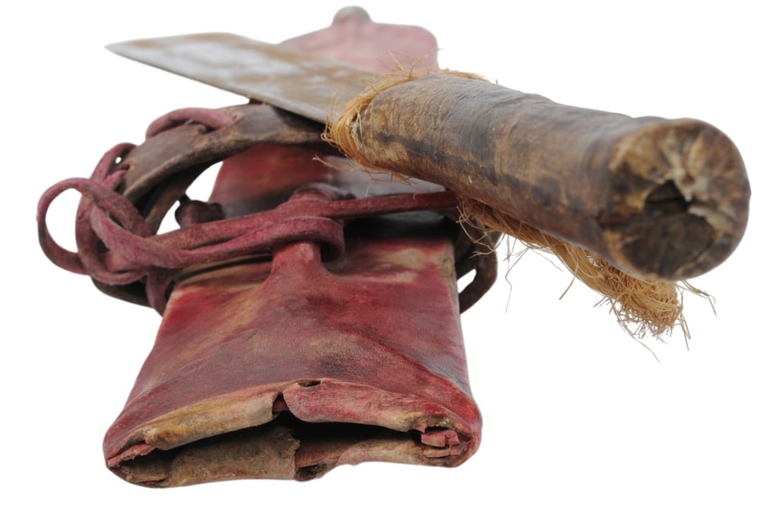 Kenyan Masai Tribal Seme Sword & Sheath (HKR) - 2