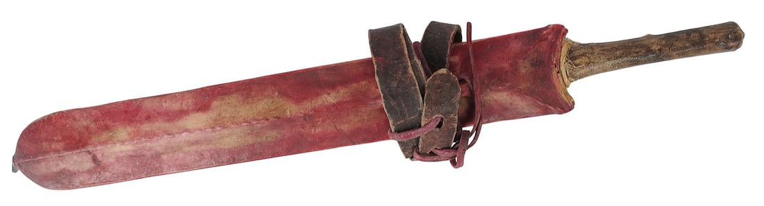 Kenyan Masai Tribal Seme Sword & Sheath (HKR) - 9