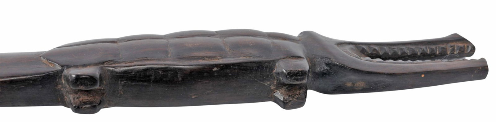 New Guinea (Sepik River region) Wooden Hand-Carved Crocodile (S2M) - 2