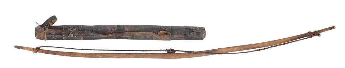 Papua New Guinea (Melanesian) Bow, Arrows & Quiver (HKR) - 4