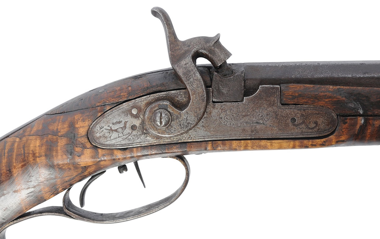 Antique Golcher .45 Caliber Percussion Rifle - no FFL needed (CPD1) - 16