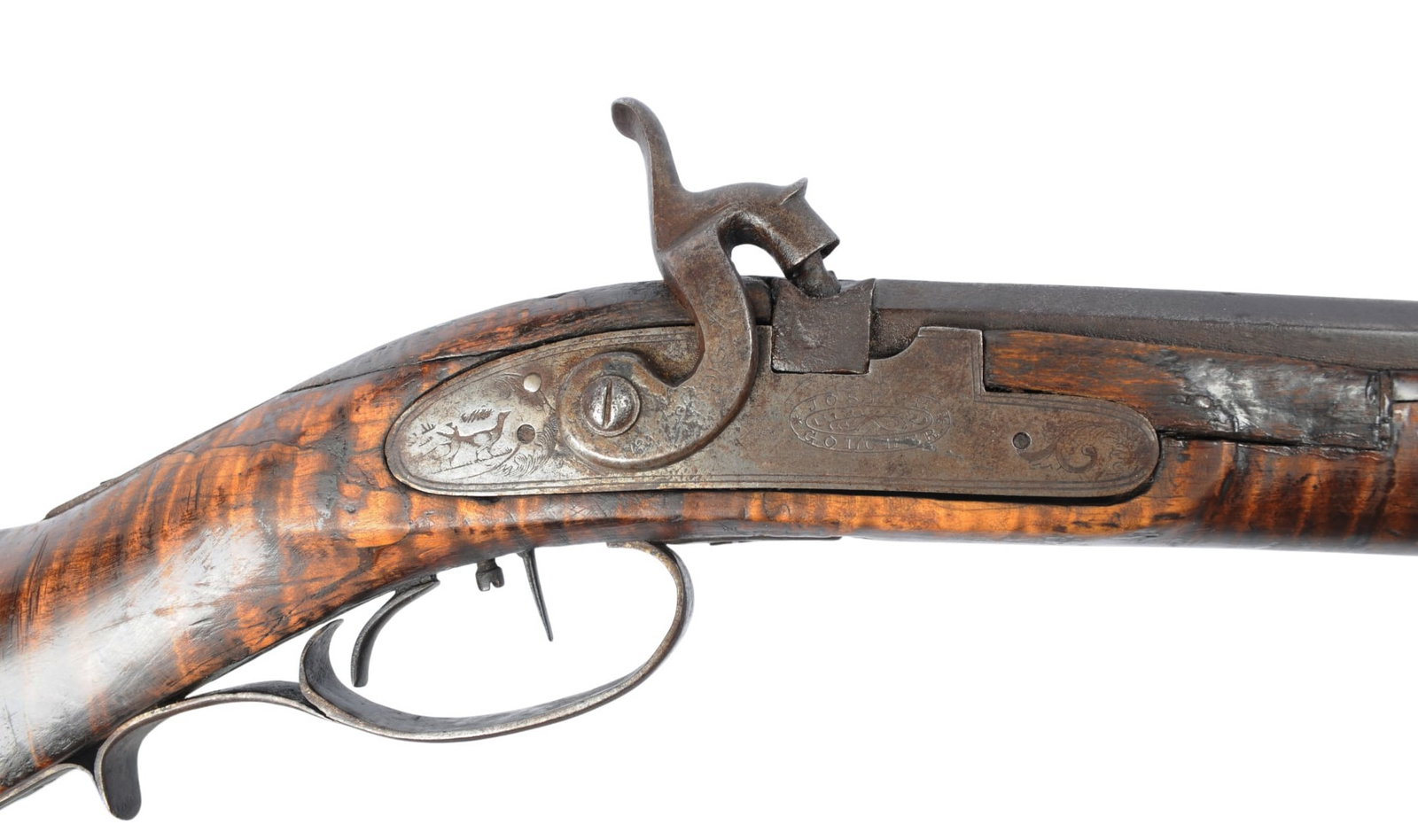 Antique Golcher .45 Caliber Percussion Rifle - no FFL needed (CPD1) - 4