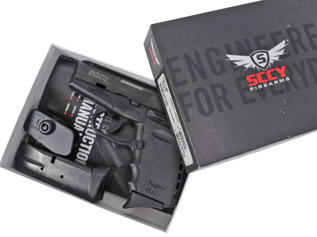 SCCY CPX-2 9mm Semi-auto Pistol FFL Required: C188584 (N3J1) - 10