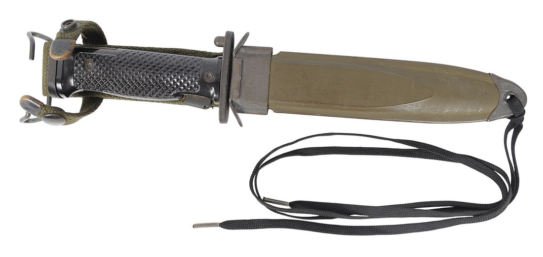 Korean War Era M5 Bayonet with M8A1 Scabbard (RLR) - 6