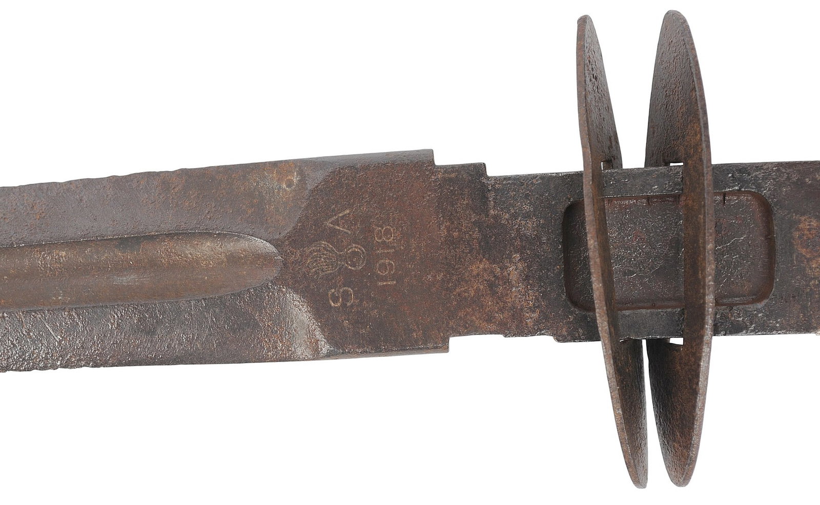 US WWI Model 1918 Rifle Bayonet Theater Knife Conversion(B3F) - 7