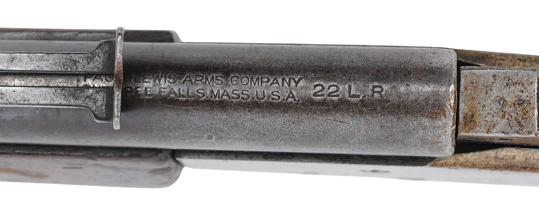 Page Lewis Model C Olympic .22 Falling-Block Rifle FFL Required: 2654 (B3W1) - 5
