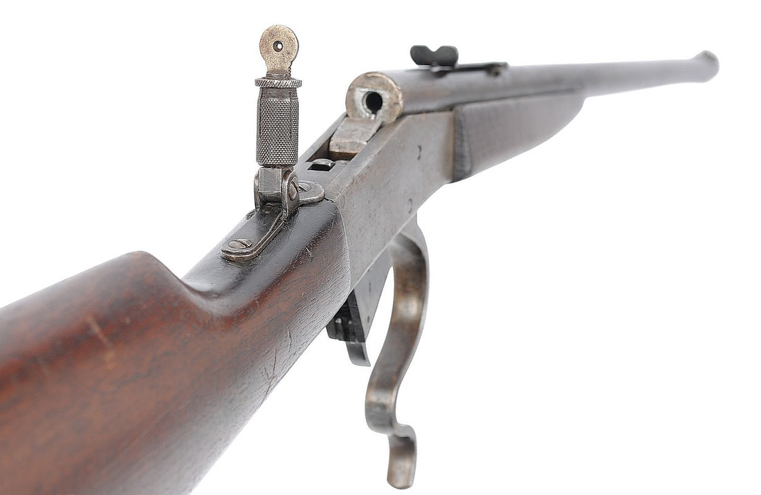 Page Lewis Model C Olympic .22 Falling-Block Rifle FFL Required: 2654 (B3W1) - 6