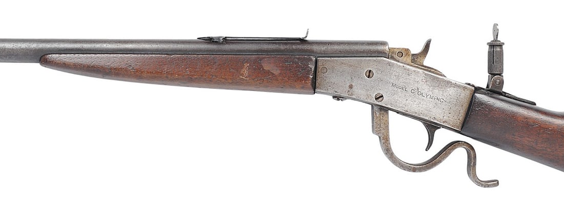 Page Lewis Model C Olympic .22 Falling-Block Rifle FFL Required: 2654 (B3W1) - 8