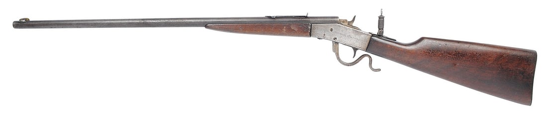 Page Lewis Model C Olympic .22 Falling-Block Rifle FFL Required: 2654 (B3W1) - 9