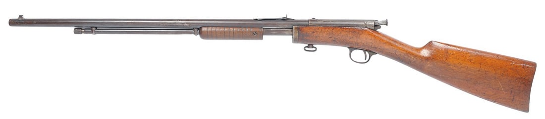 Stevens Gallery No.80 .22LR Pump-action Rifle FFL Required: 21288 (B3W1) - 9