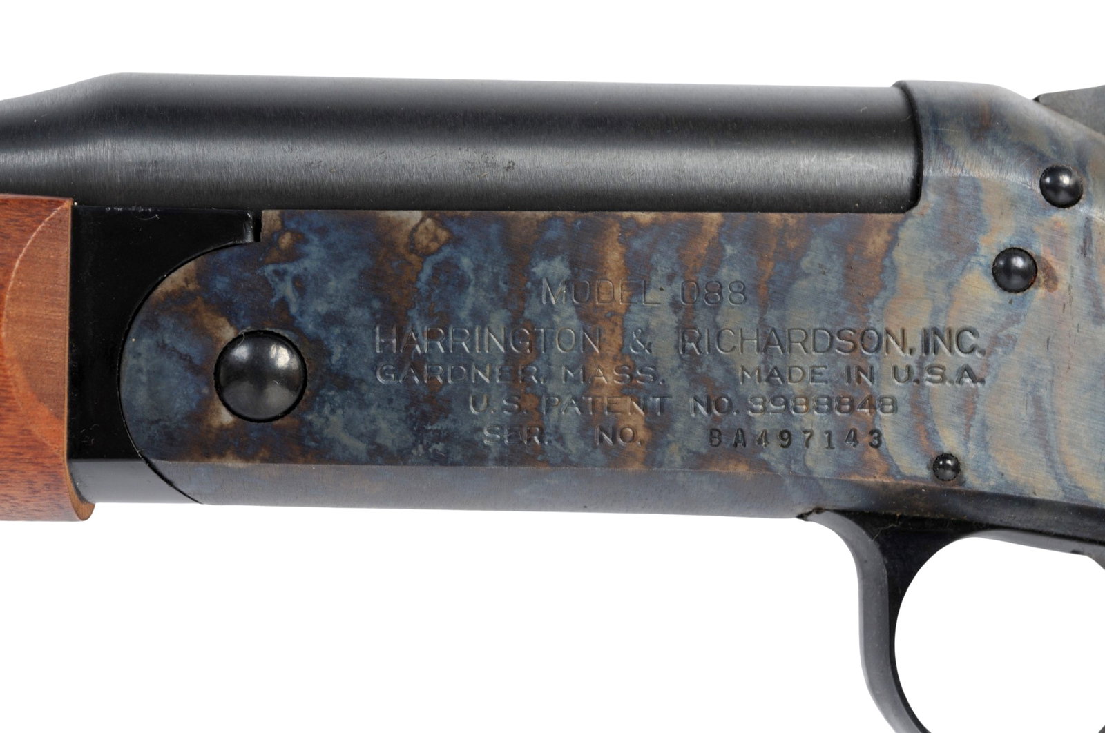 Harrington & Richardson Model 088 .410 Gauge Single-shot Shotgun FFL Required: BA497143 (2M1) - 7