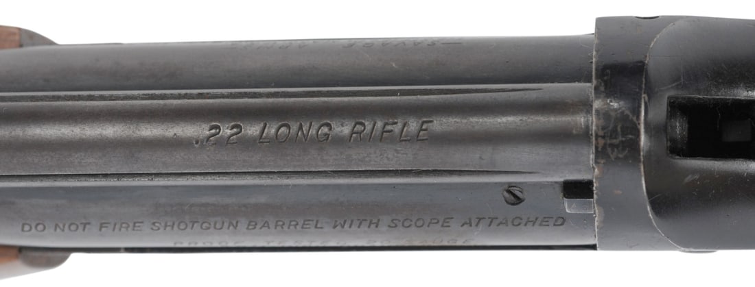 Savage Model 24C .22LR/20 Gauge Combo Gun FFL Required: B032782 (B3W1) - 6