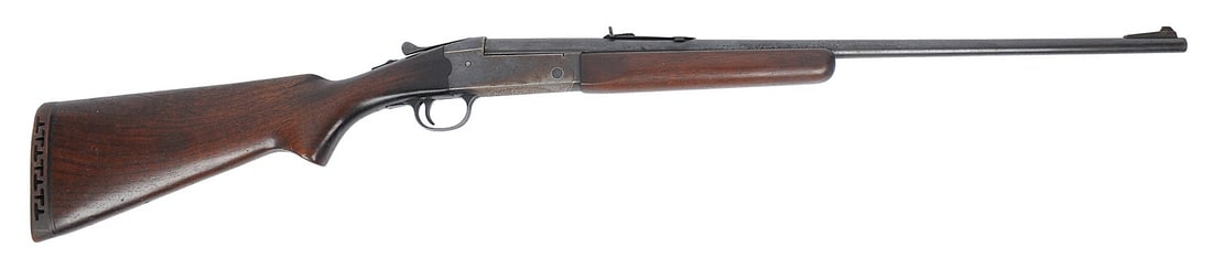 Savage Model 219 30-30 Break-action Rifle FFL Required: NSN (B3W1): A Savage Model 219 30-30 Break-action that is in good condition with a bright and defined bore. The action appears to function properly, and the finish shows light wear with scratches and age wear to