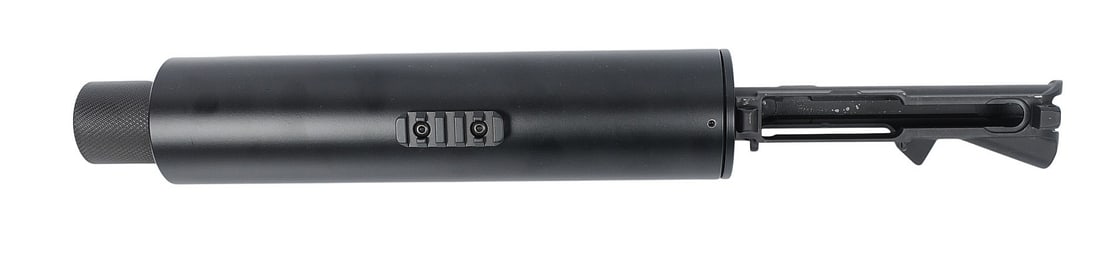 AR15 5.56mm Blank Soda Can and Gulf Ball Launching Upper Receiver with 100 Rds. of Blanks (JGD) - 3