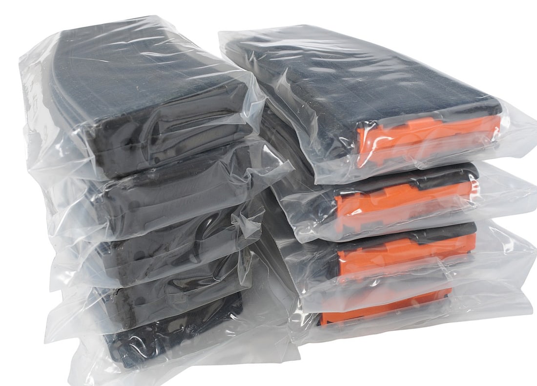 Commercial New Old Stock AR15 5.56mm 30 Rd Magazine Lot of 9 (T2M) - 3
