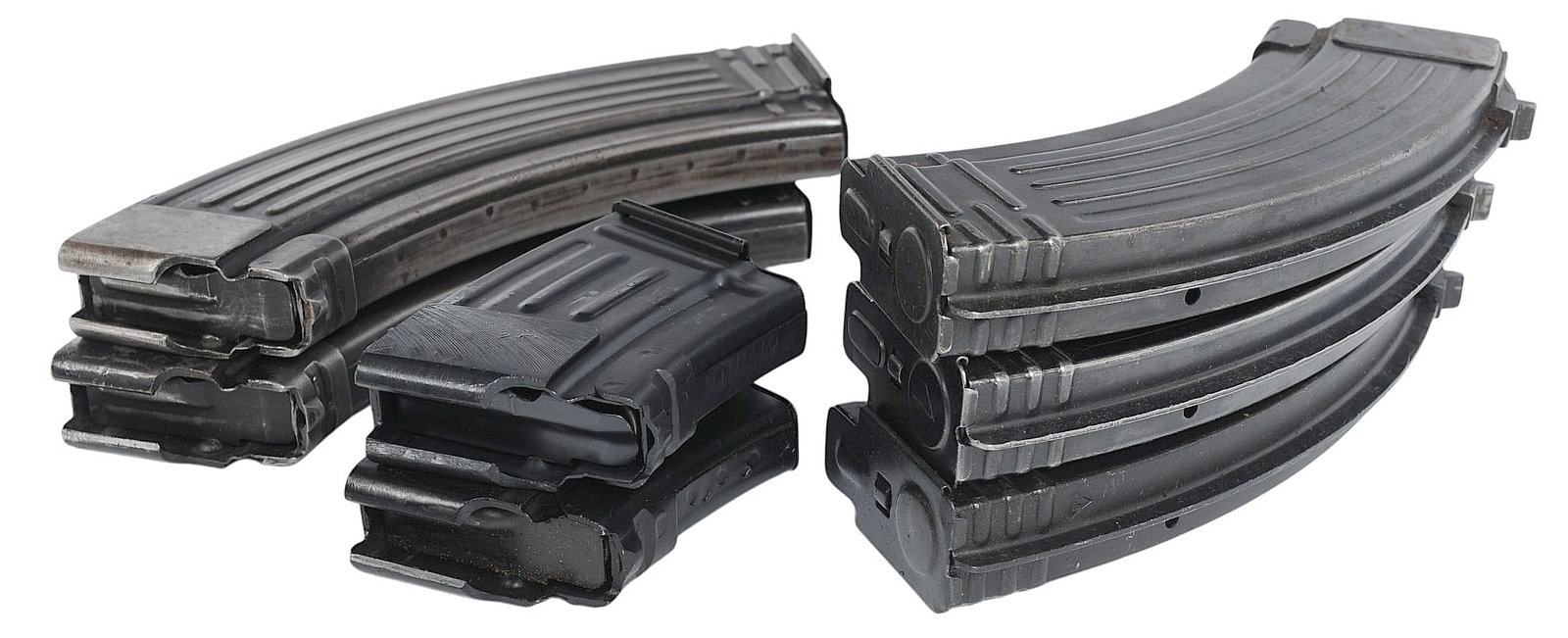 Romanian and Chinese Surplus AK47 7.62x39mm 30rd and 10rd Magazine Lot of 7 (JGD) - 3