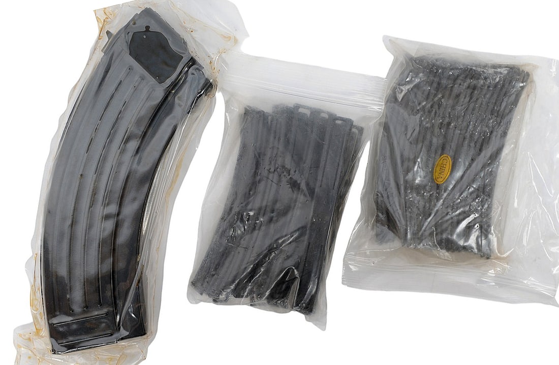 Surplus SKS 7.62x39mm 10 Rd Magazine Lot of 42 and 1 AK47 Magazine (JGD) - 2