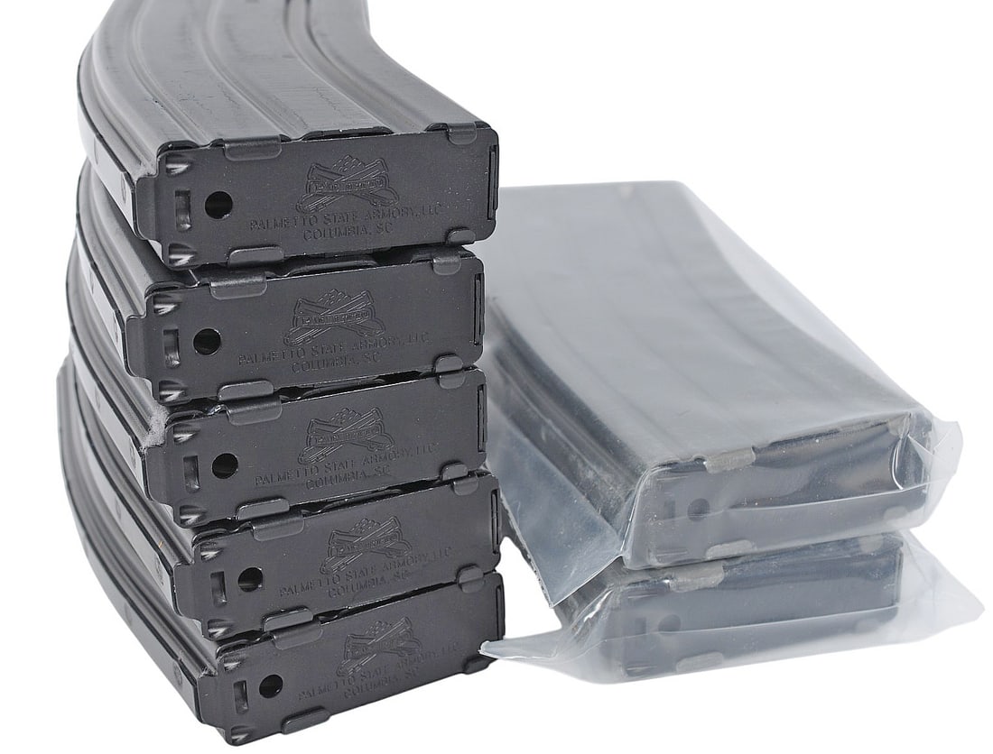 Commercial AR15 5.56mm 30 Rd Magazine Lot of 7 (JGD) - 5