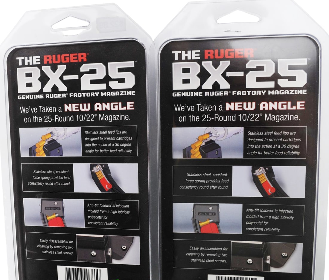 Ruger 10/22 22LR 25 Rd and 20 Rd Magazine Lot of 5 (T2M) - 7