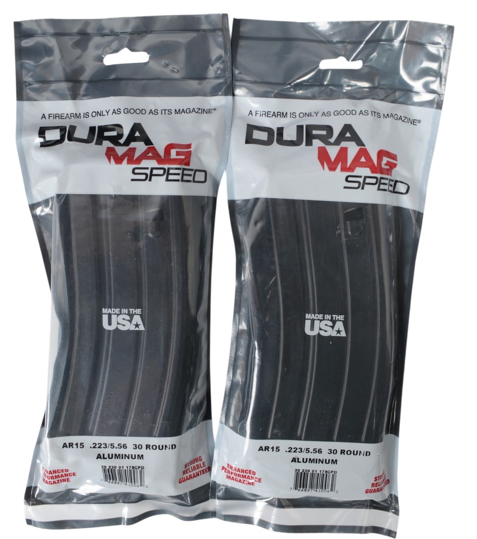 Commercial Duramag AR15 5.56mm 30 Rd Magazine Lot of 10 (JGD) - 2