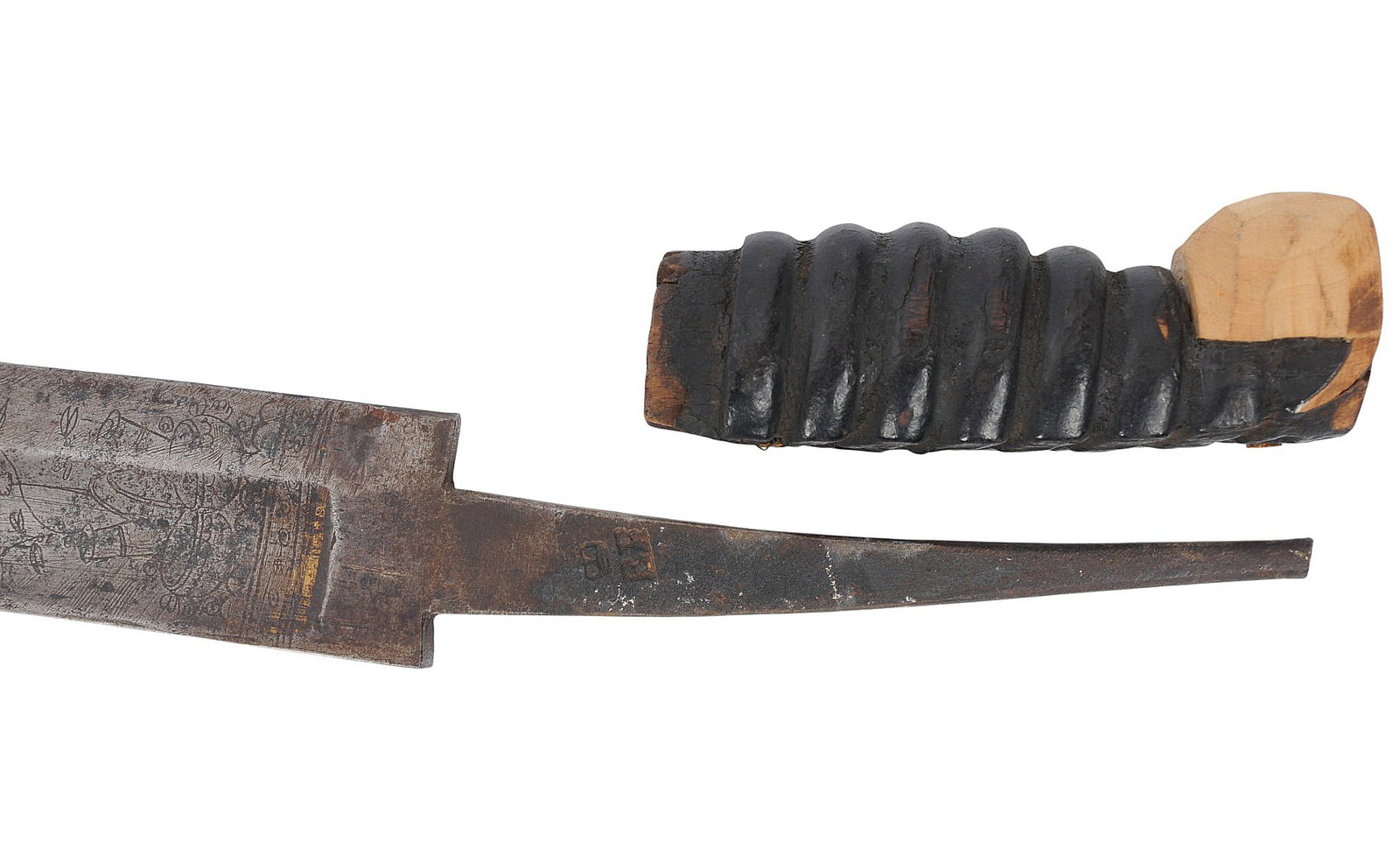 European Military 18th Century Engraved Saber (J) - 14