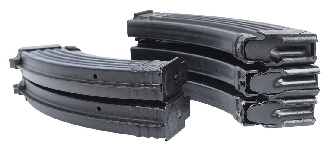 Surplus AK47 Steel 7.62x39mm 30 Rd Magazine Lot of 5 (JGD) - 3