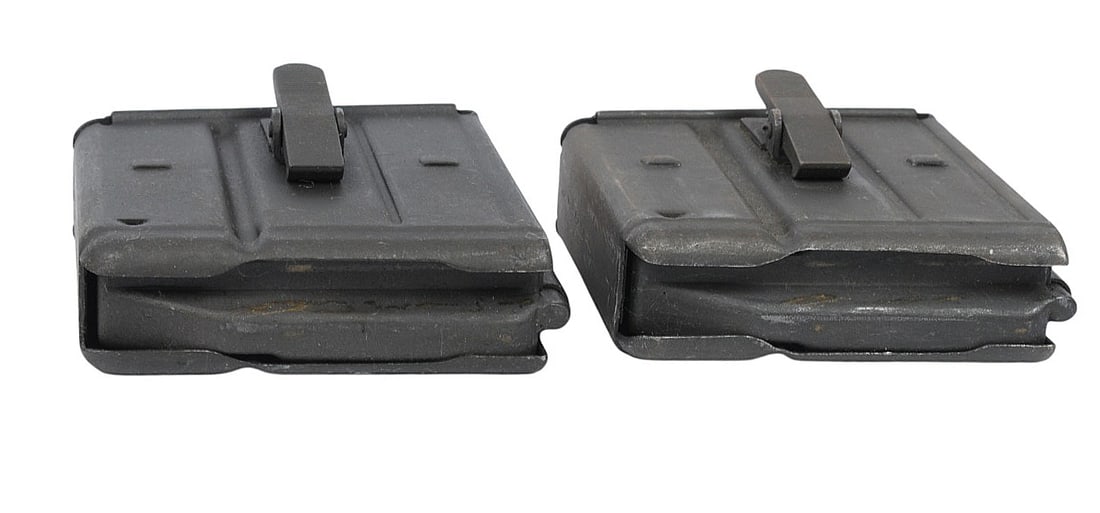 French MAS 49/56 10 Rd Magazine Lot of 2 with 4 Stripper Clips (B3F) - 2