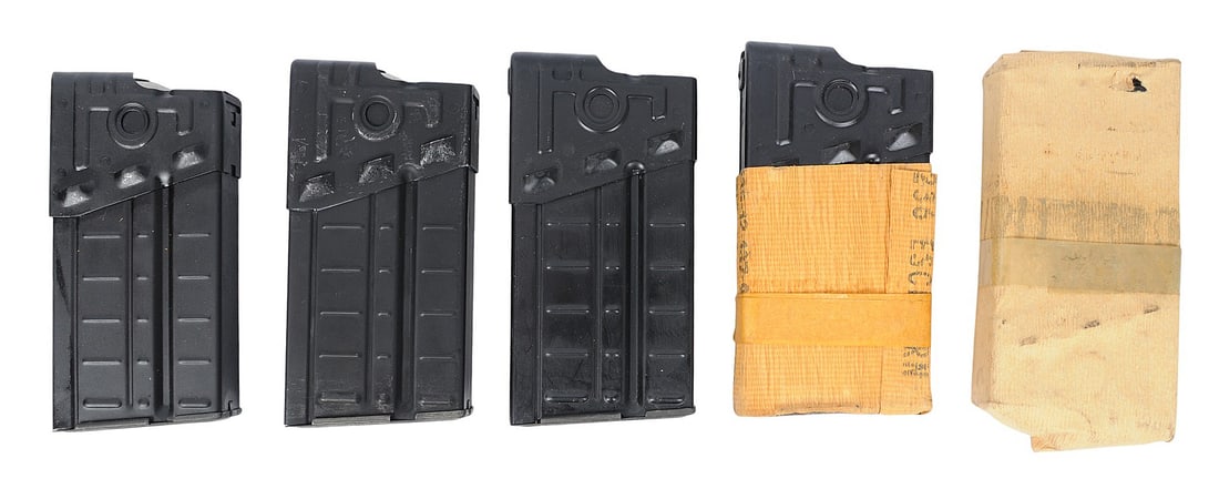 Surplus G3 7.62x51mm 20 Rd Magazine Lot of 5 (JGD): A Surplus G3 7.62x51mm 20 Rd Magazine Lot of 5 in very good condition.