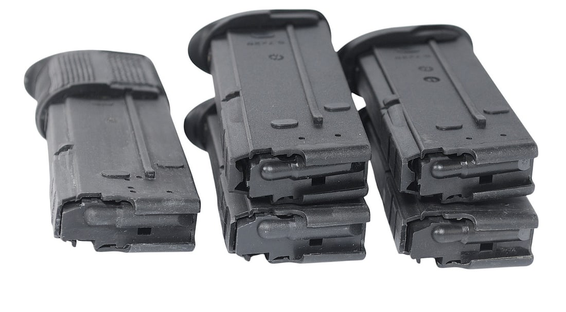 FN Five Seven 5.7x28mm 20 Rd Magazine Lot of 5 with 1 Mag Extension (JGD) - 3